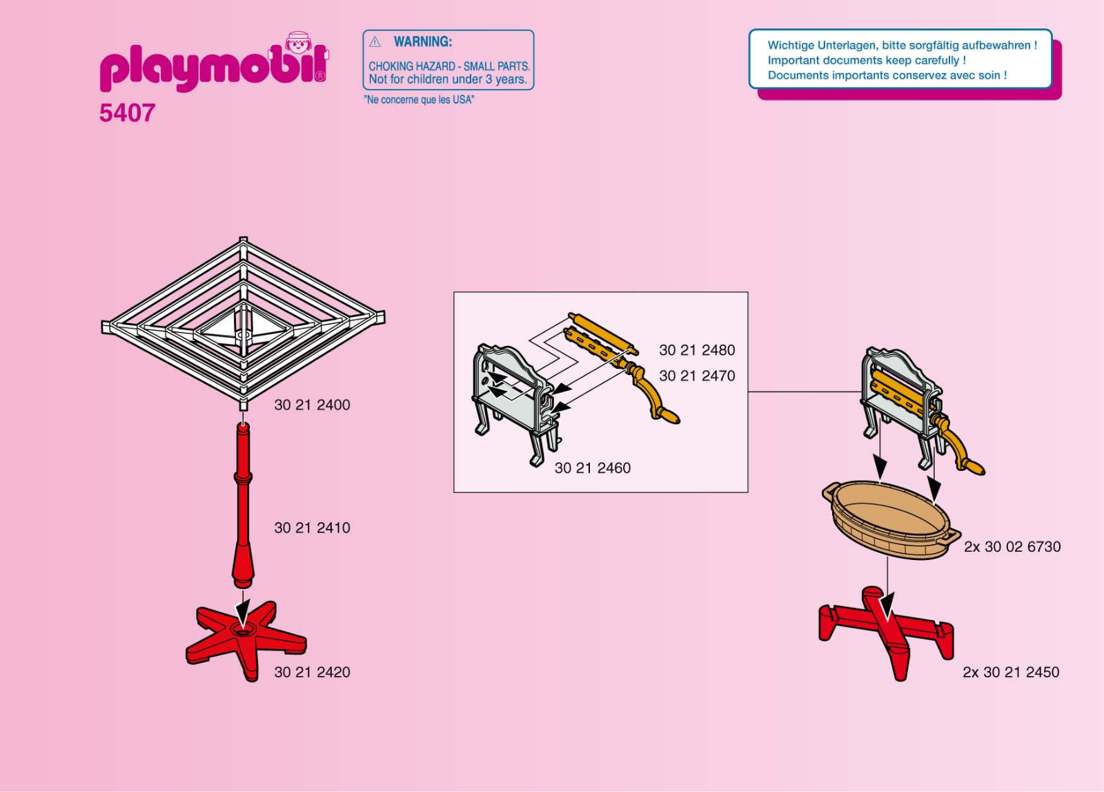 Playmobil 5407 Instructions