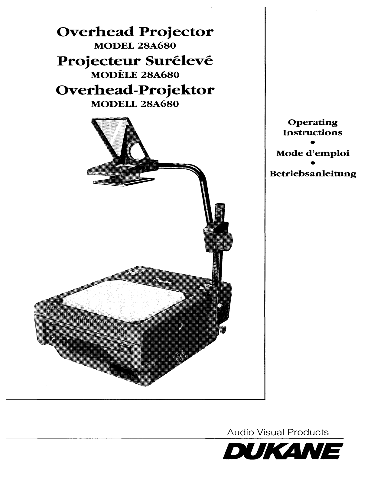 Dukane 28A680 User Manual