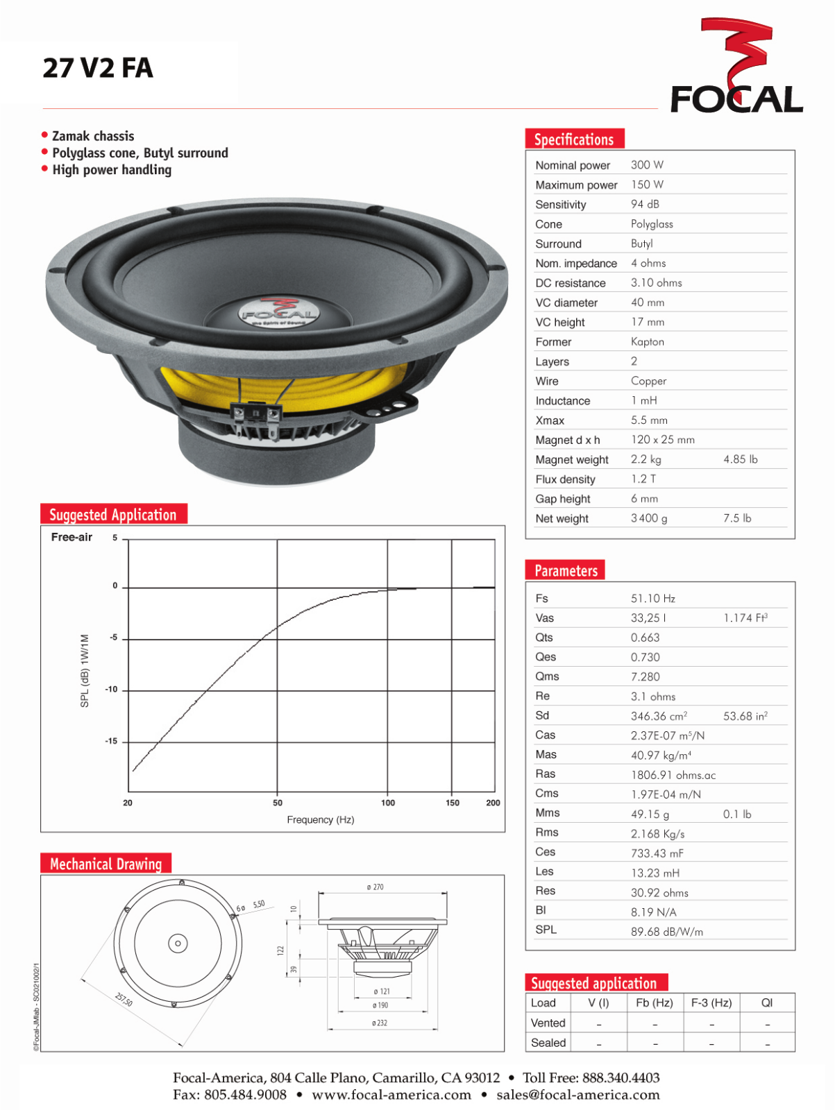 Focal 27 V2 FA User Manual