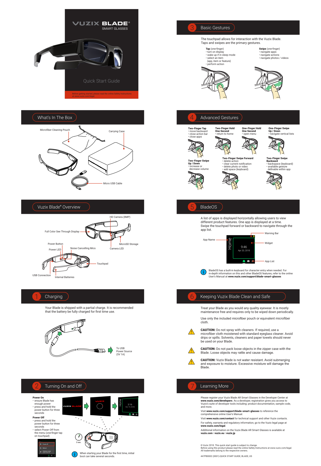 Vuzix 447 Users Guide