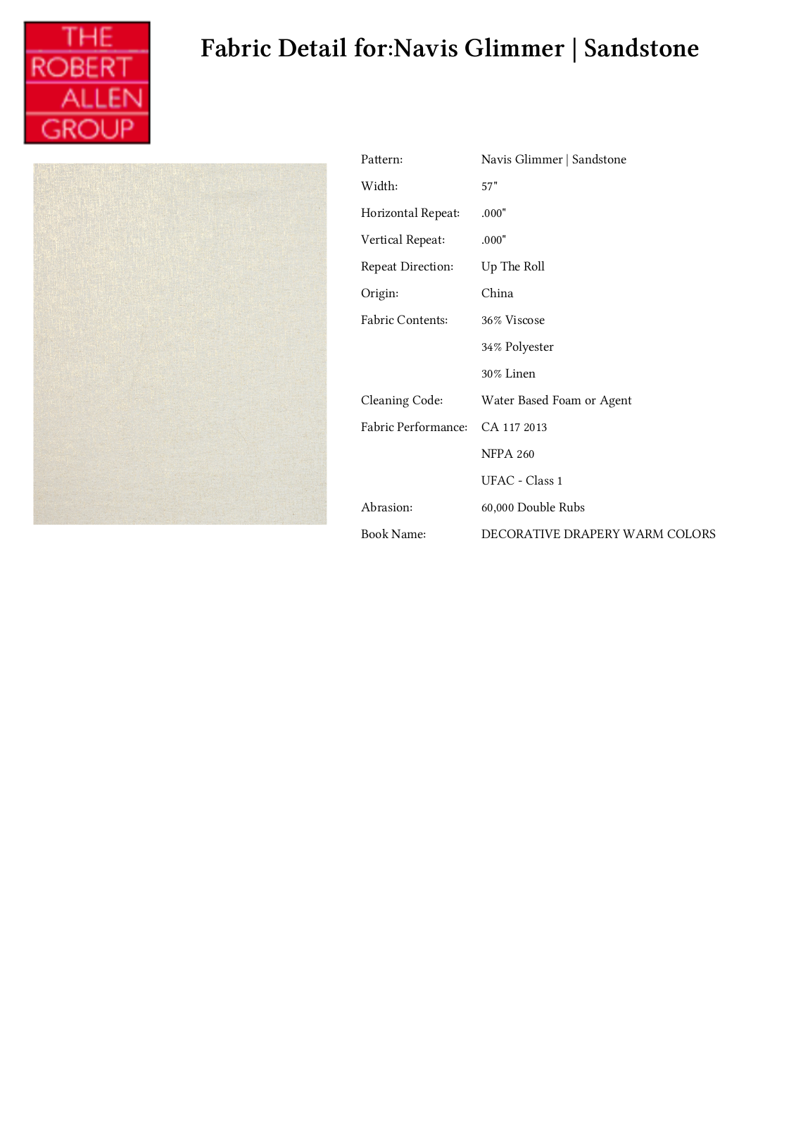 Robert Allen RALF1202 Specifications - ManualMachine.com