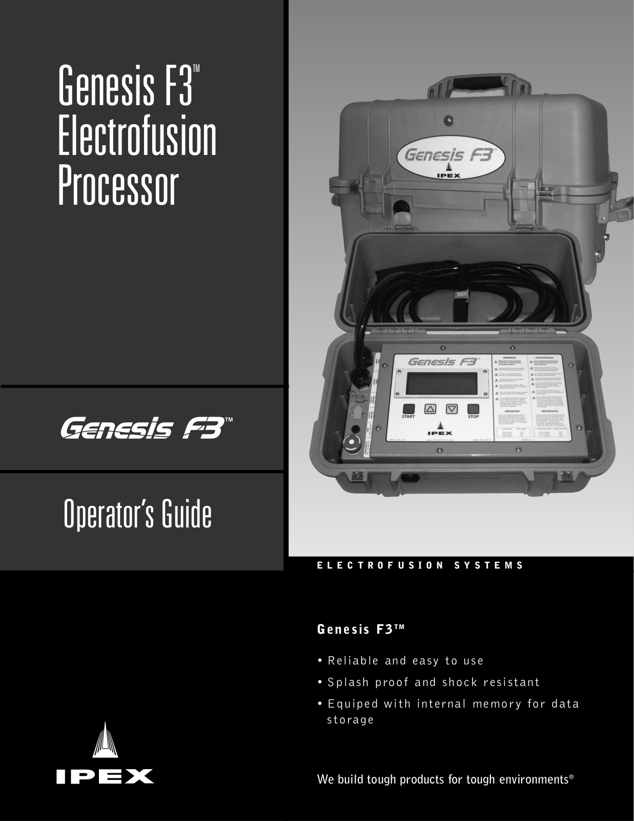 IPEX Genesis F3 User Manual