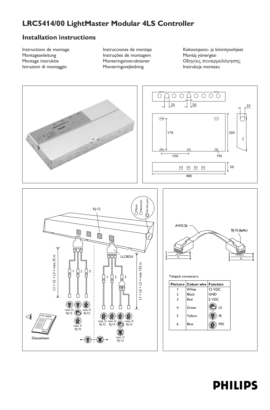 Philips LRC5414-00 installation Guide - ManualMachine.com