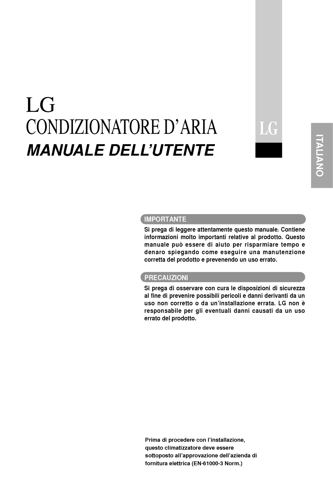 Lg M19L2H User Manual