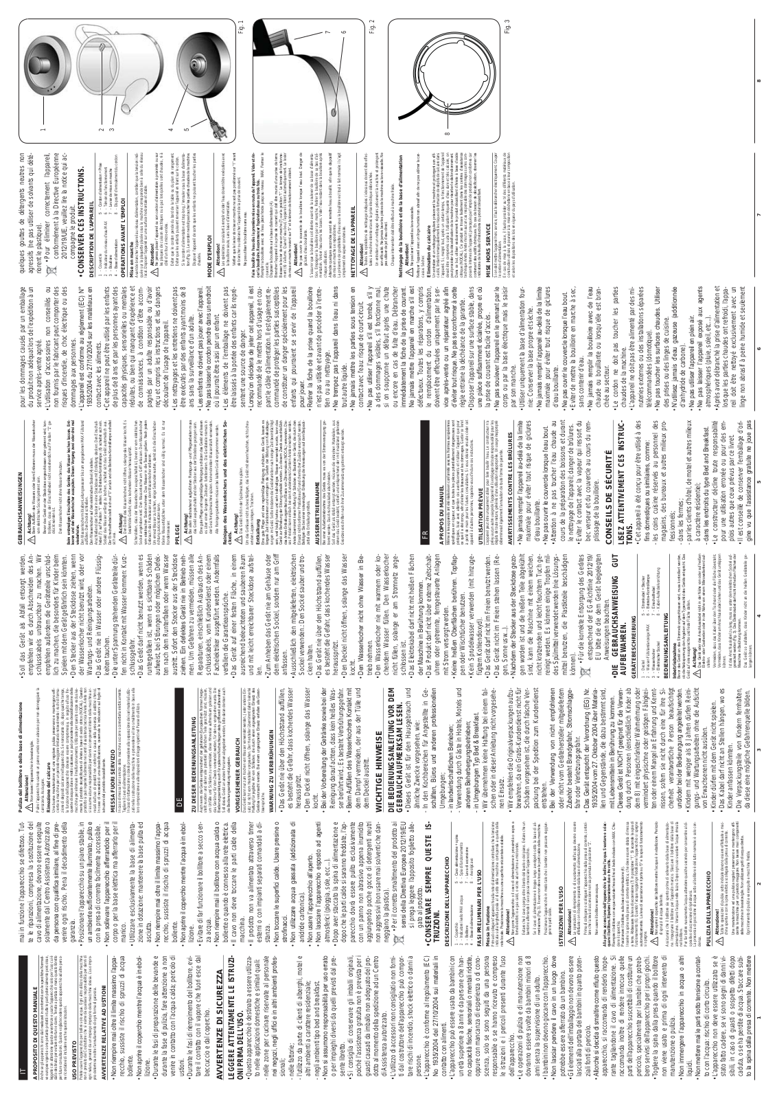 Ariete 2891 User Manual