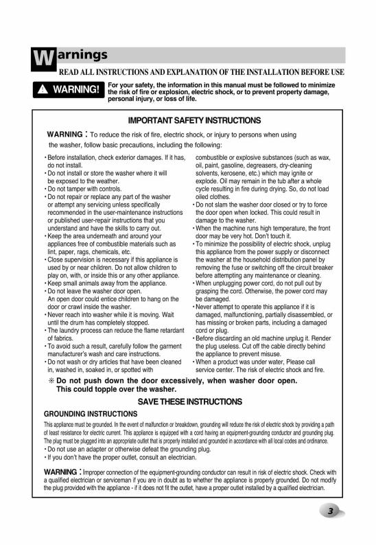 LG F5088LD User manual