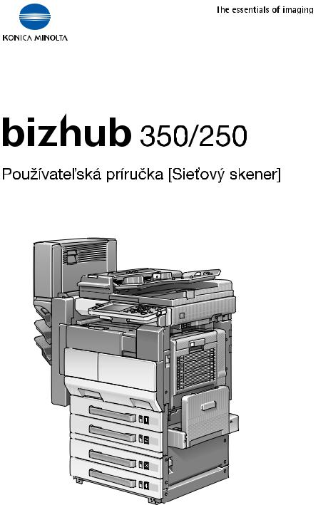 Konica minolta BIZHUB 250, BIZHUB 350 User Manual