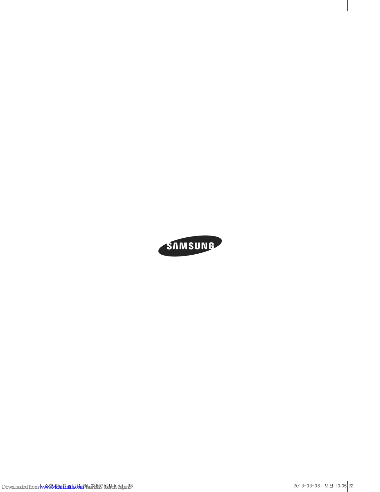 Samsung AM***FNHDCH Installation Manual