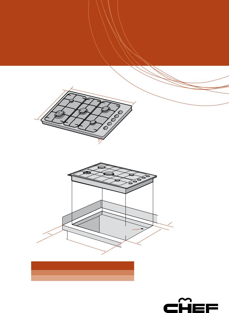 Chef GHCF644S Installation Guide