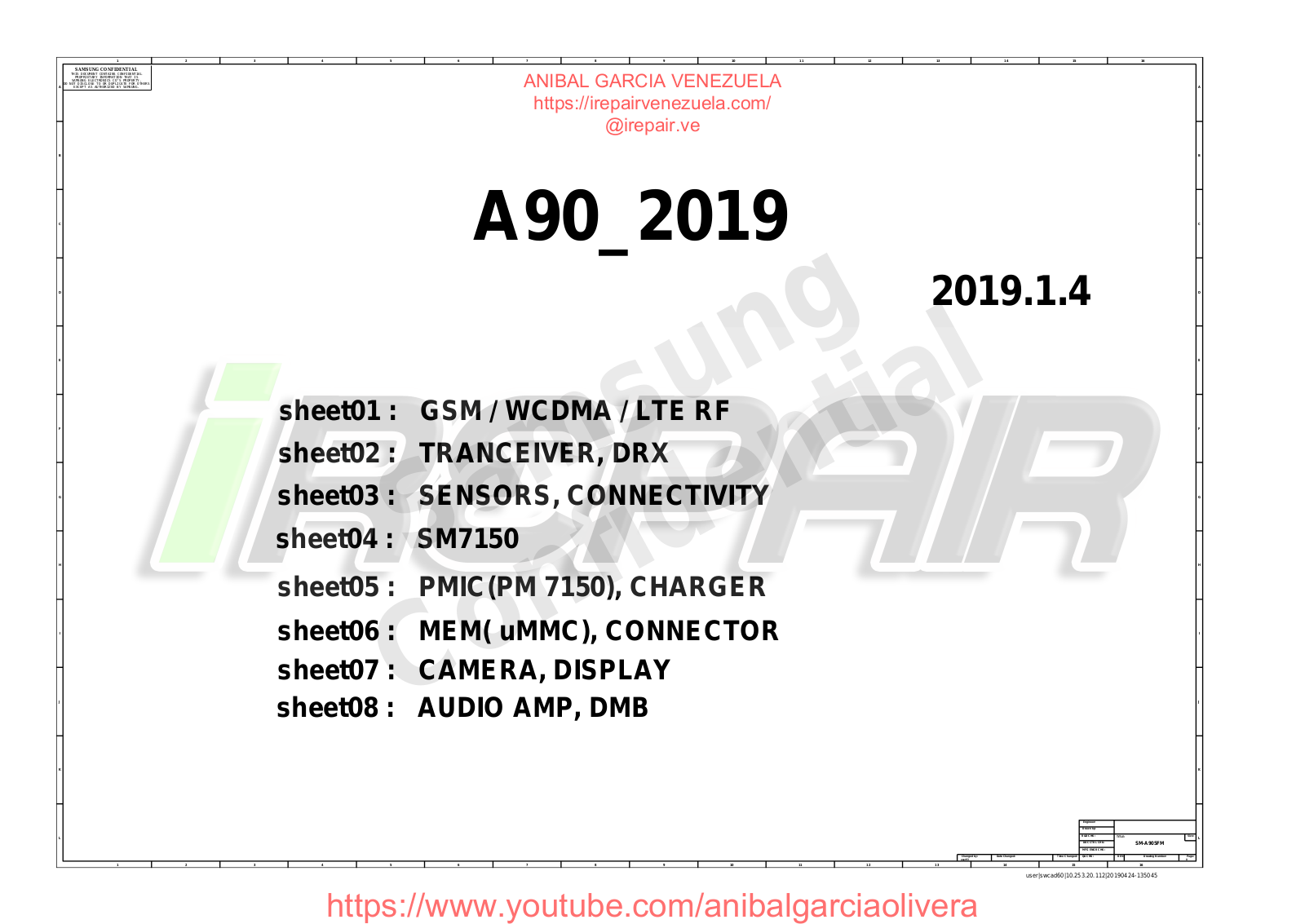 SAMSUNG SM-A805F Service and repair manual