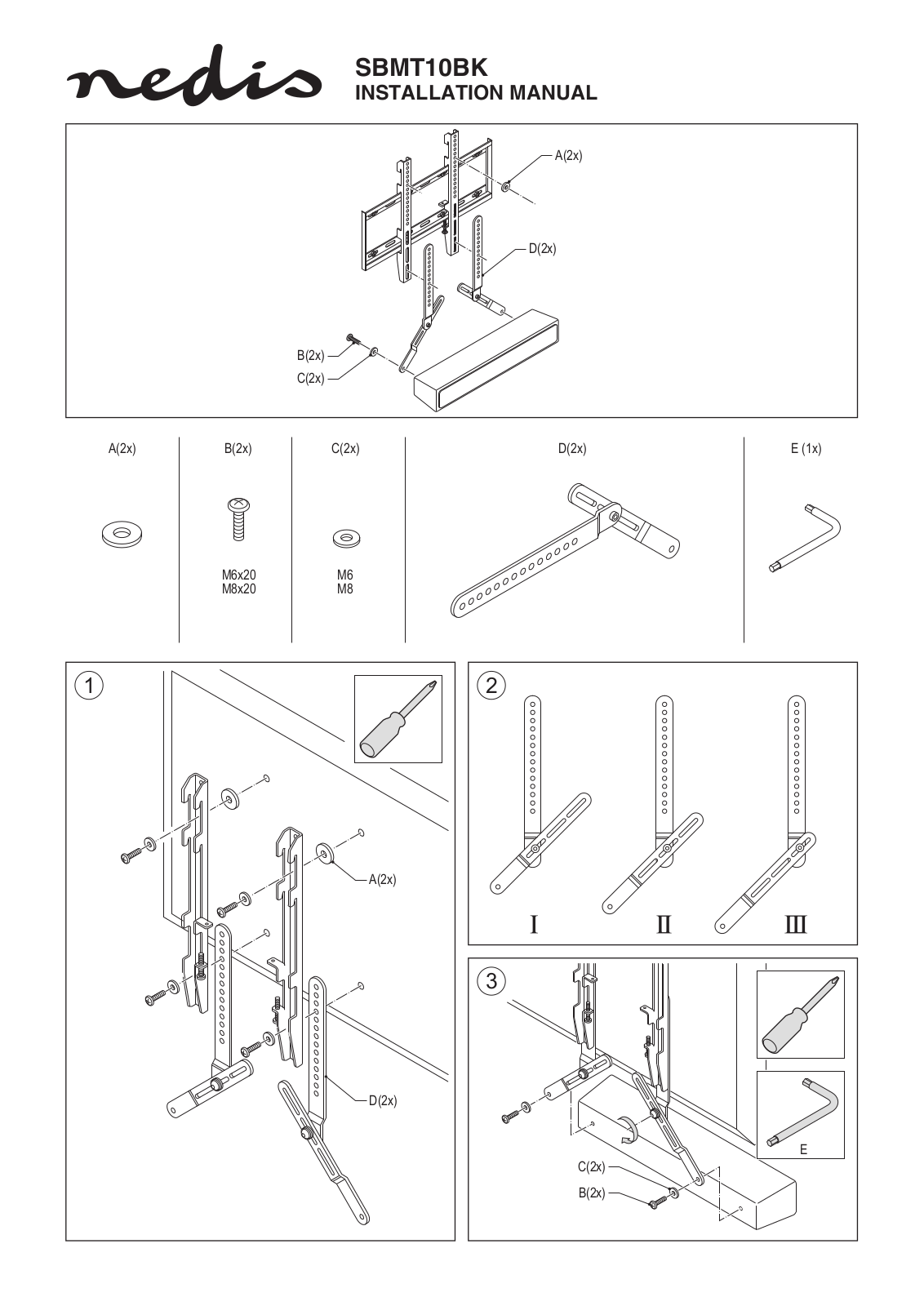 Nedis SBMT10BK User guide - ManualMachine.com