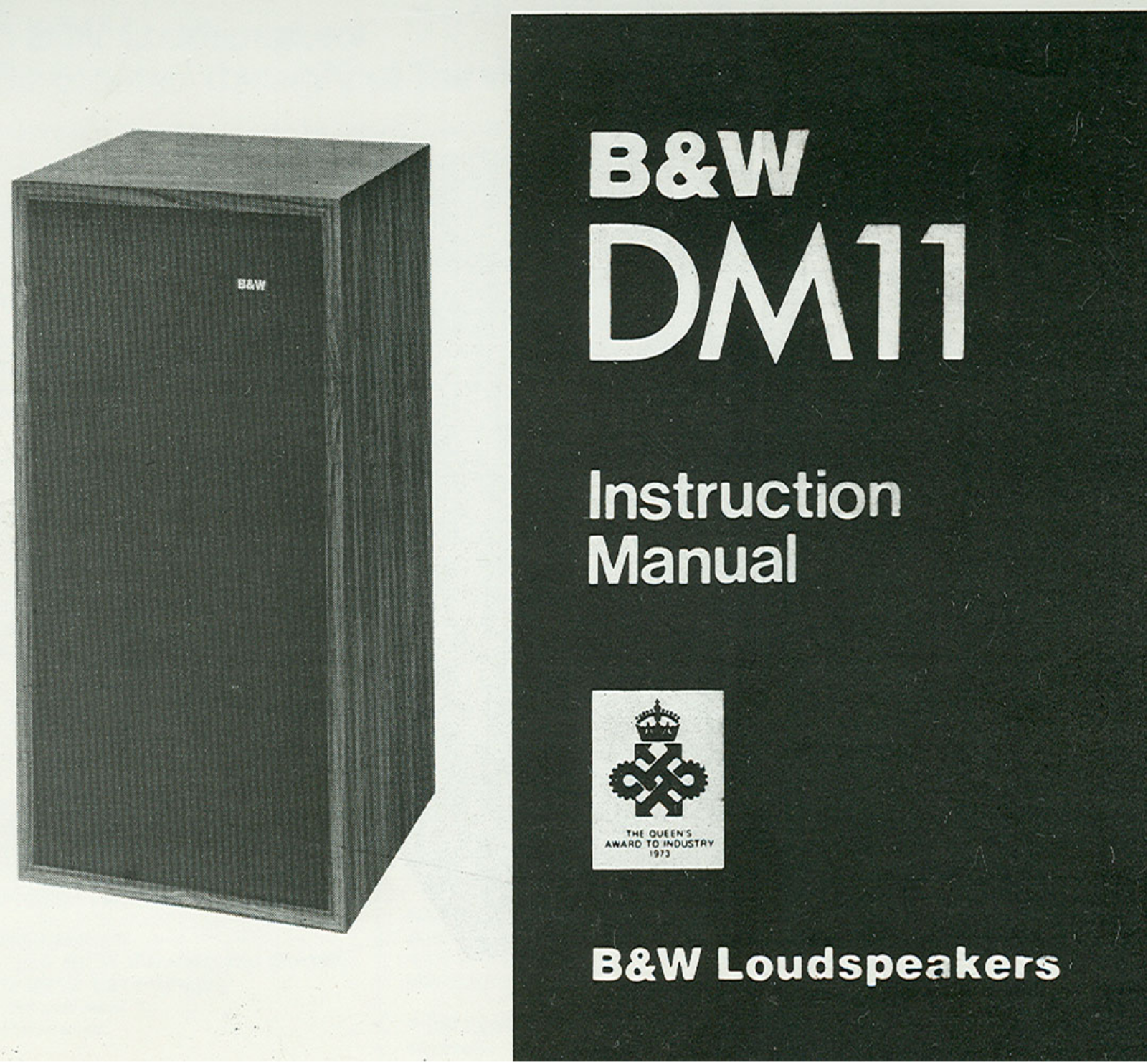 Bowers and Wilkins DM-11 Owners manual