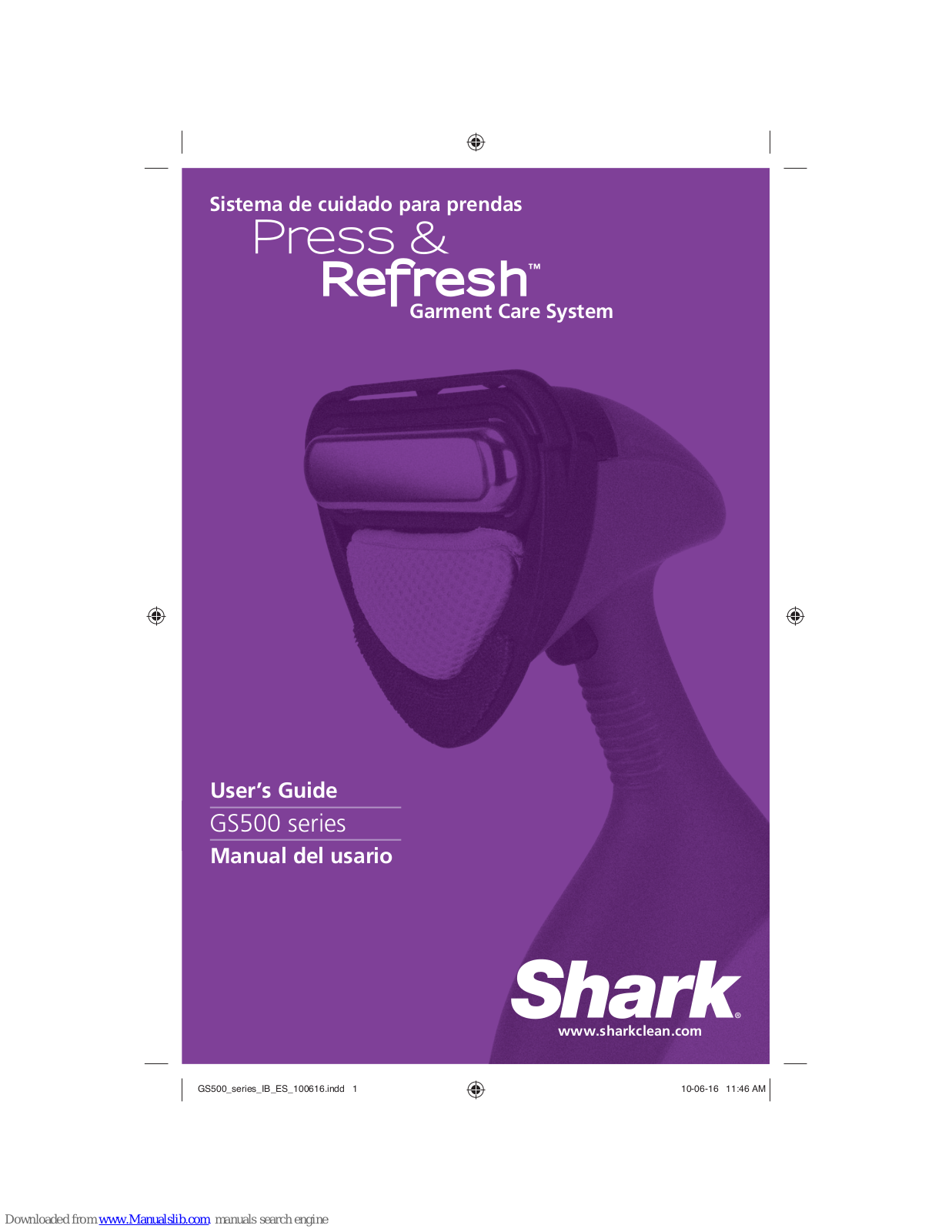 Shark Press & Refresh GS5000 Series User Manual