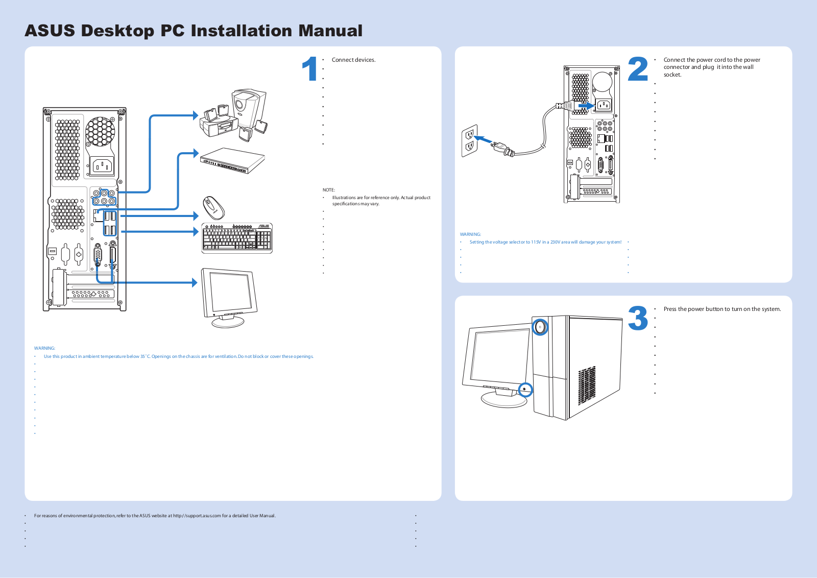 Asus Desktop PC User Manual