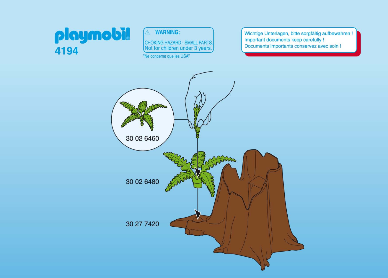 Playmobil 4194 Instructions