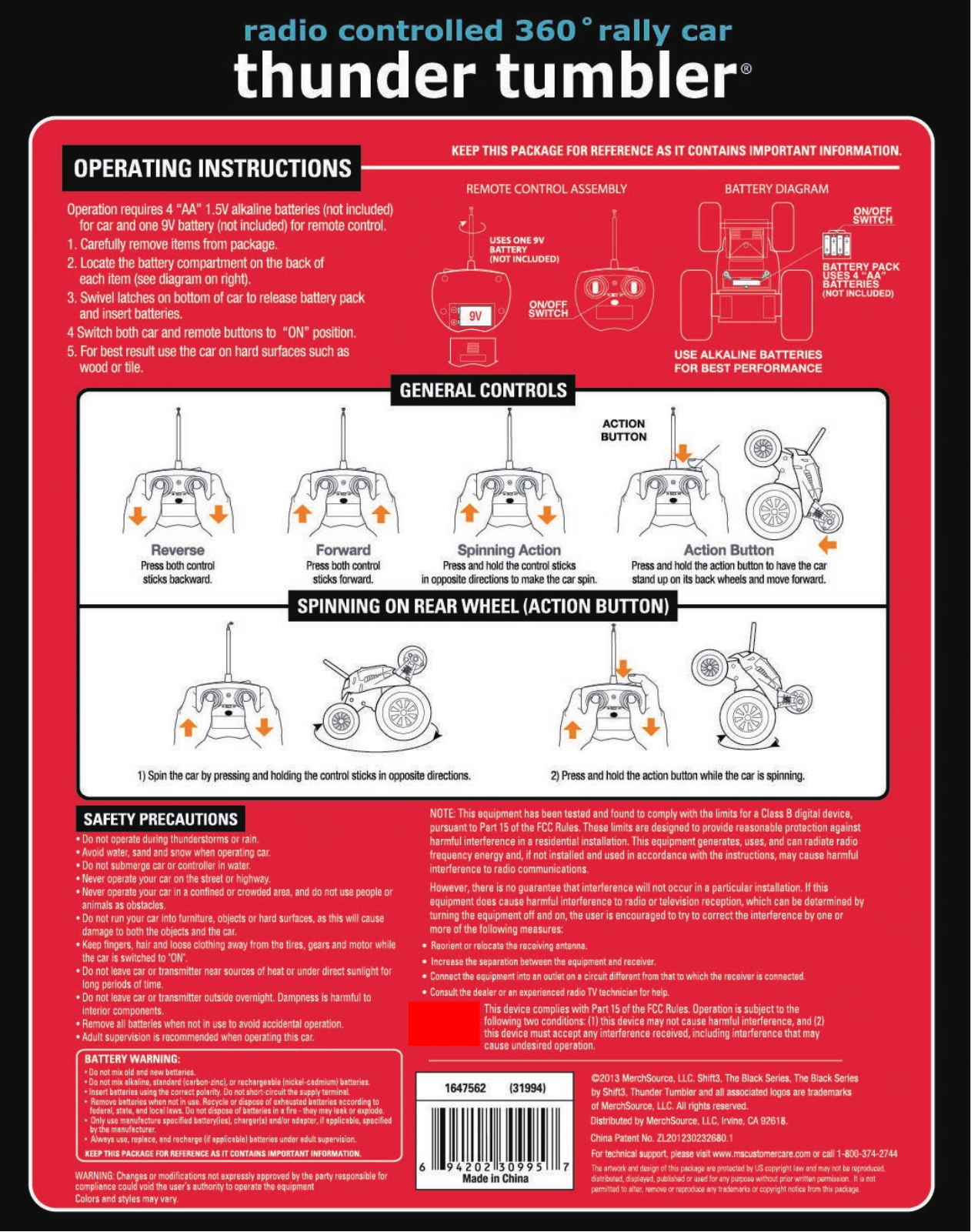 FEILUN TECHNOLOGY FC09527A User Manual