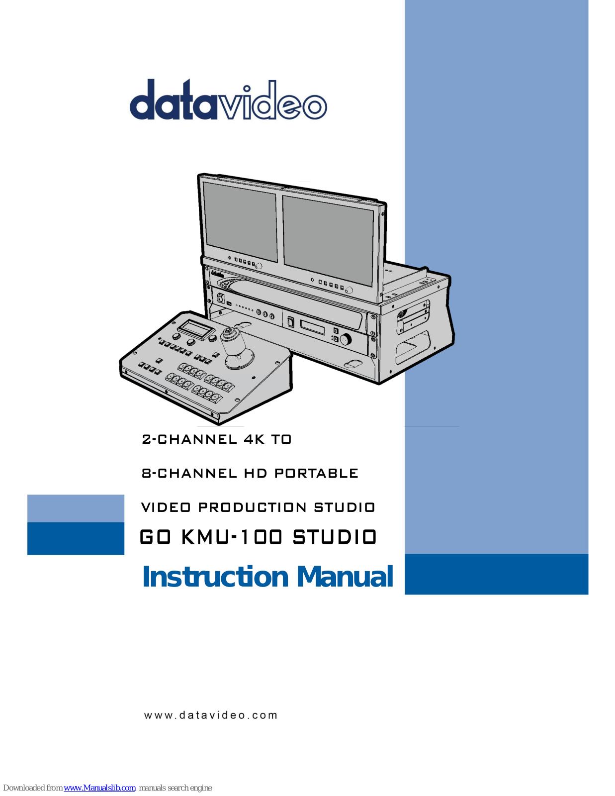 Datavideo GO KMU-100 STUDIO Instruction Manual