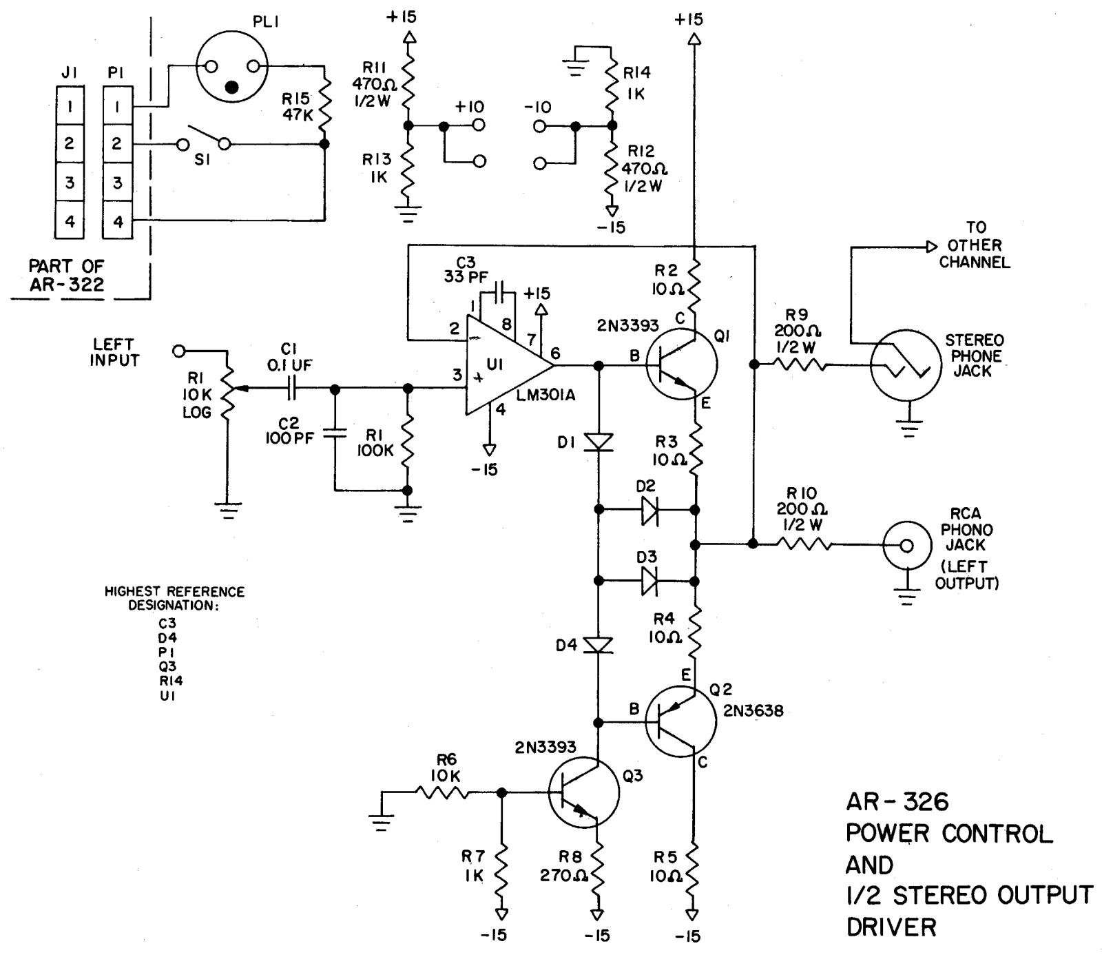 Aries ar326 schematic