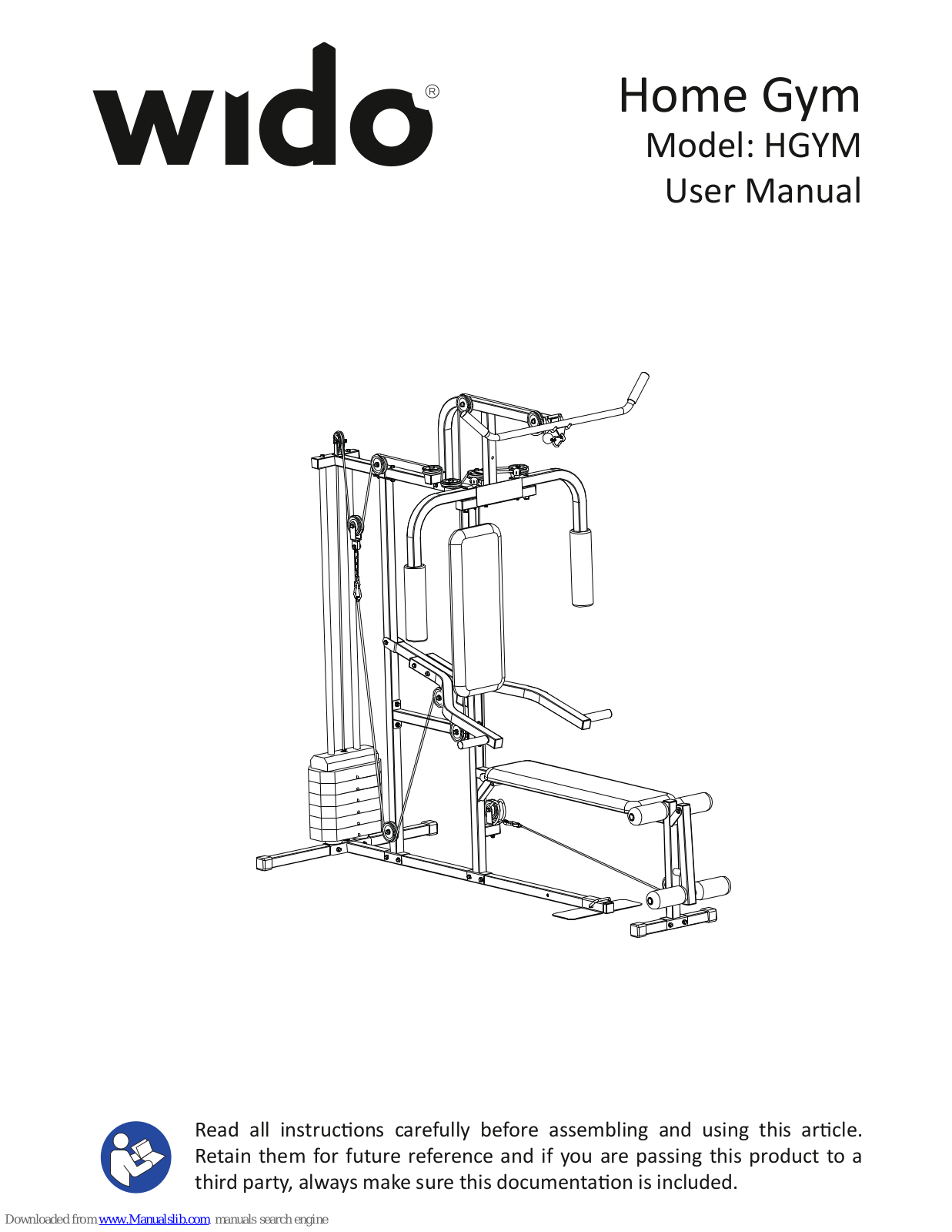 Wido HGYM User Manual