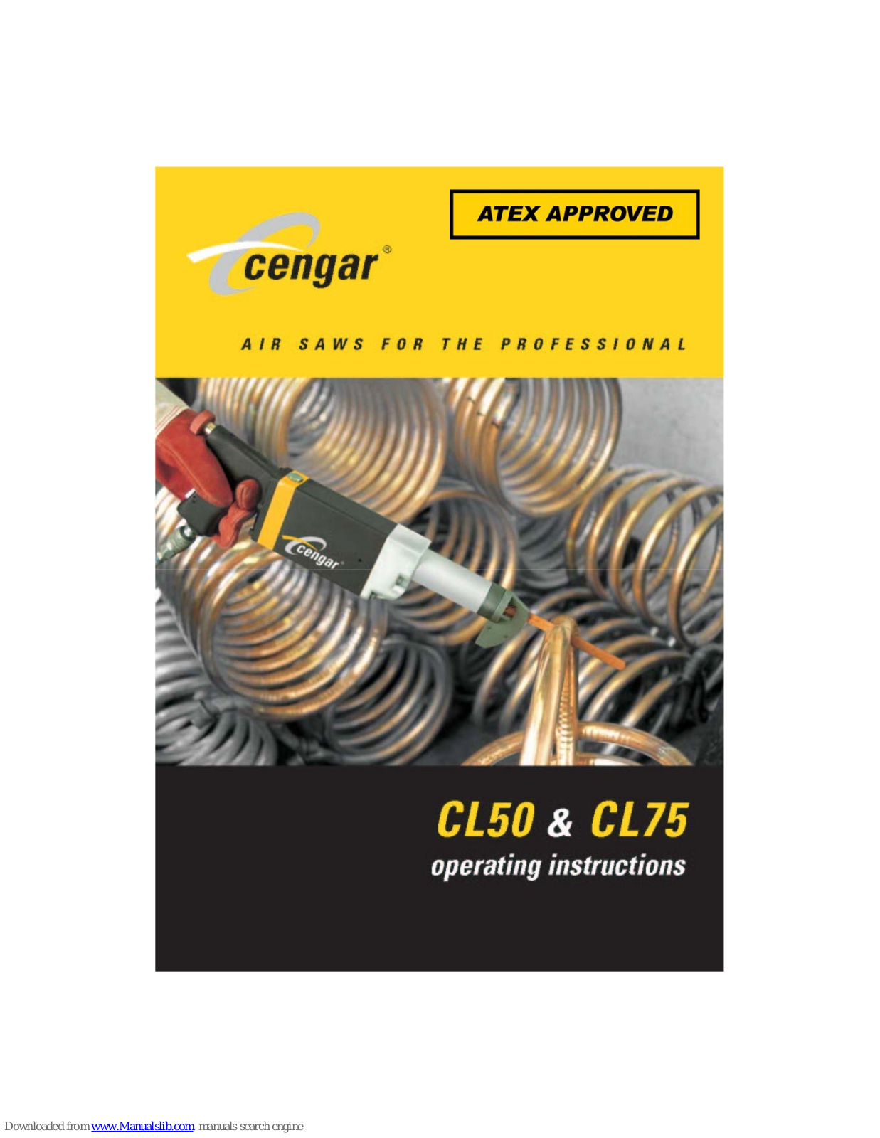 Cengar CL50, CL75 Operating Instructions Manual - ManualMachine.com