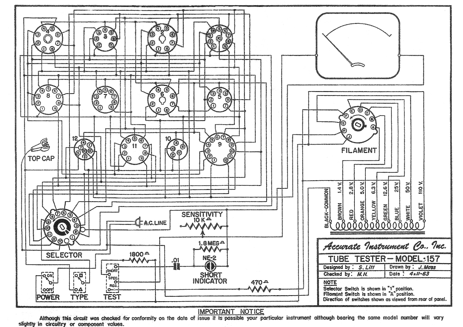 Accurate 157 Schematic