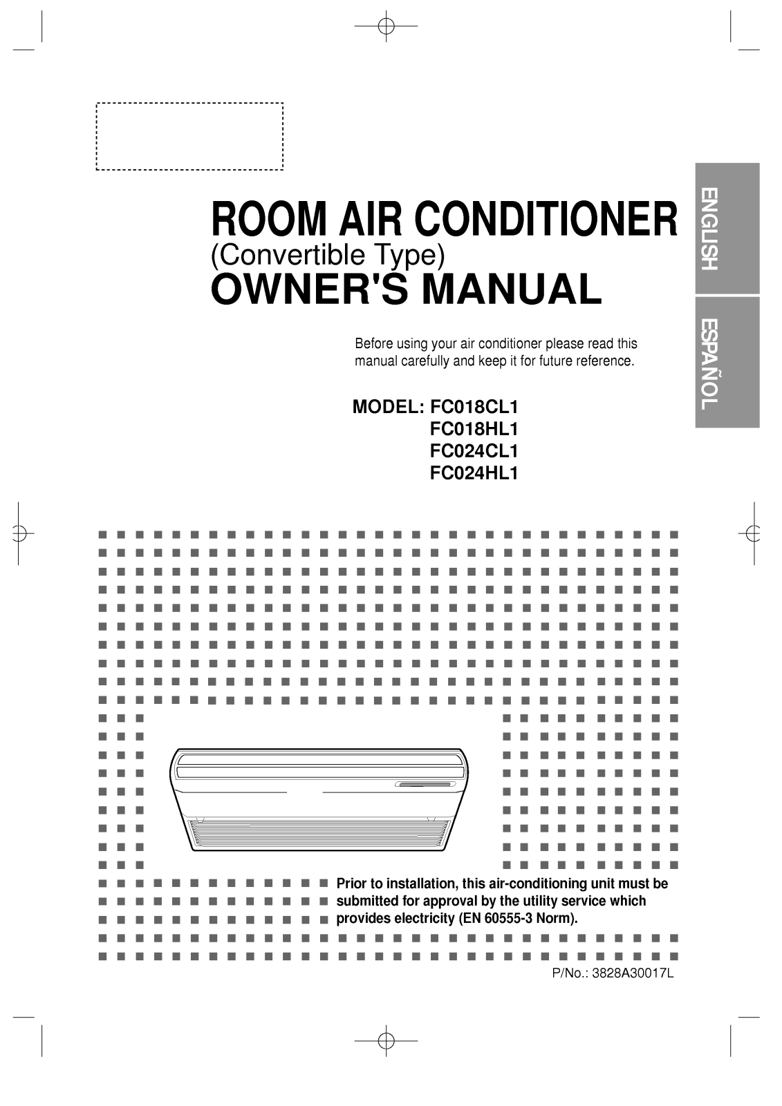 LG FC024CL1, FC018L1, FC024HL1, FC018HL1 User Manual