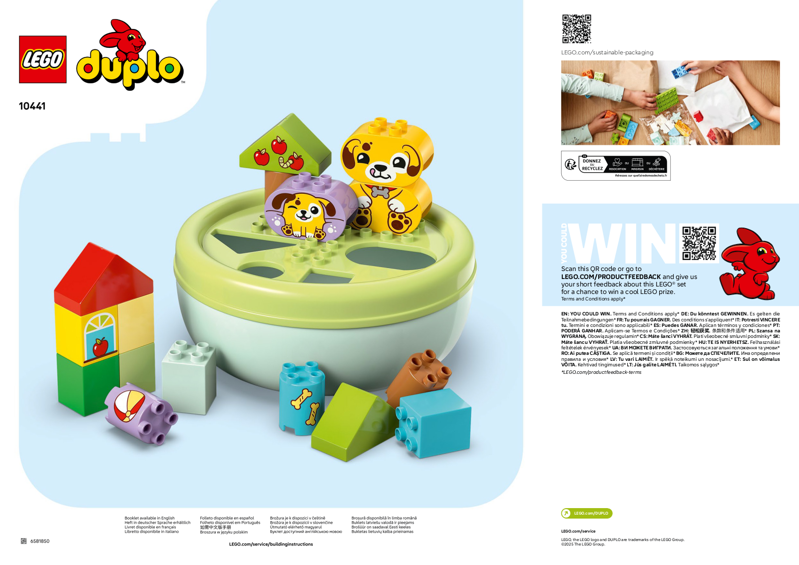 LEGO 10441 User guide - ManualMachine.com