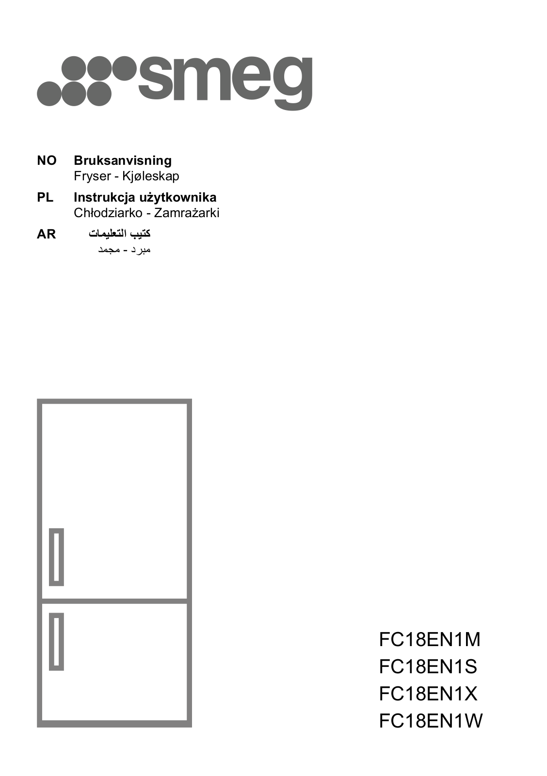 Smeg FC18EN1W User manual