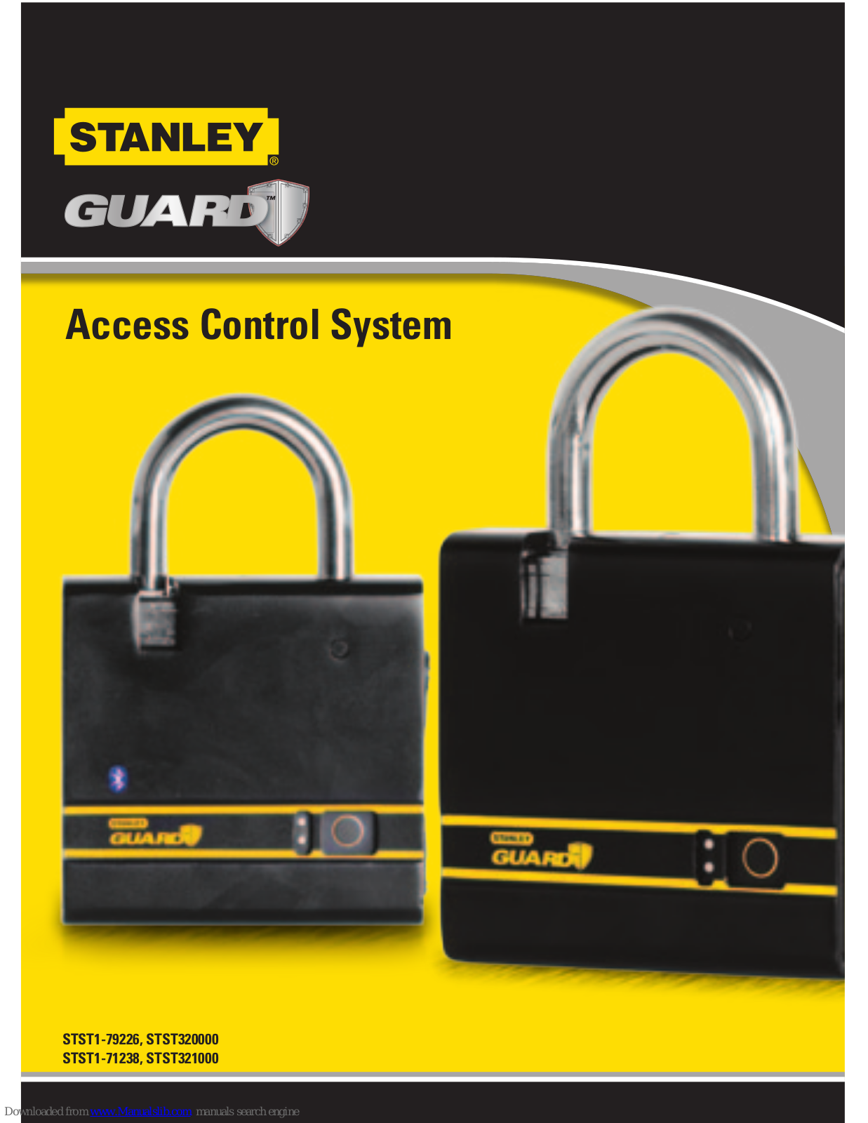 Stanley GUARD STST1-79226, GUARD STST1-71238, GUARD STST320000, GUARD STST321000 User Manual