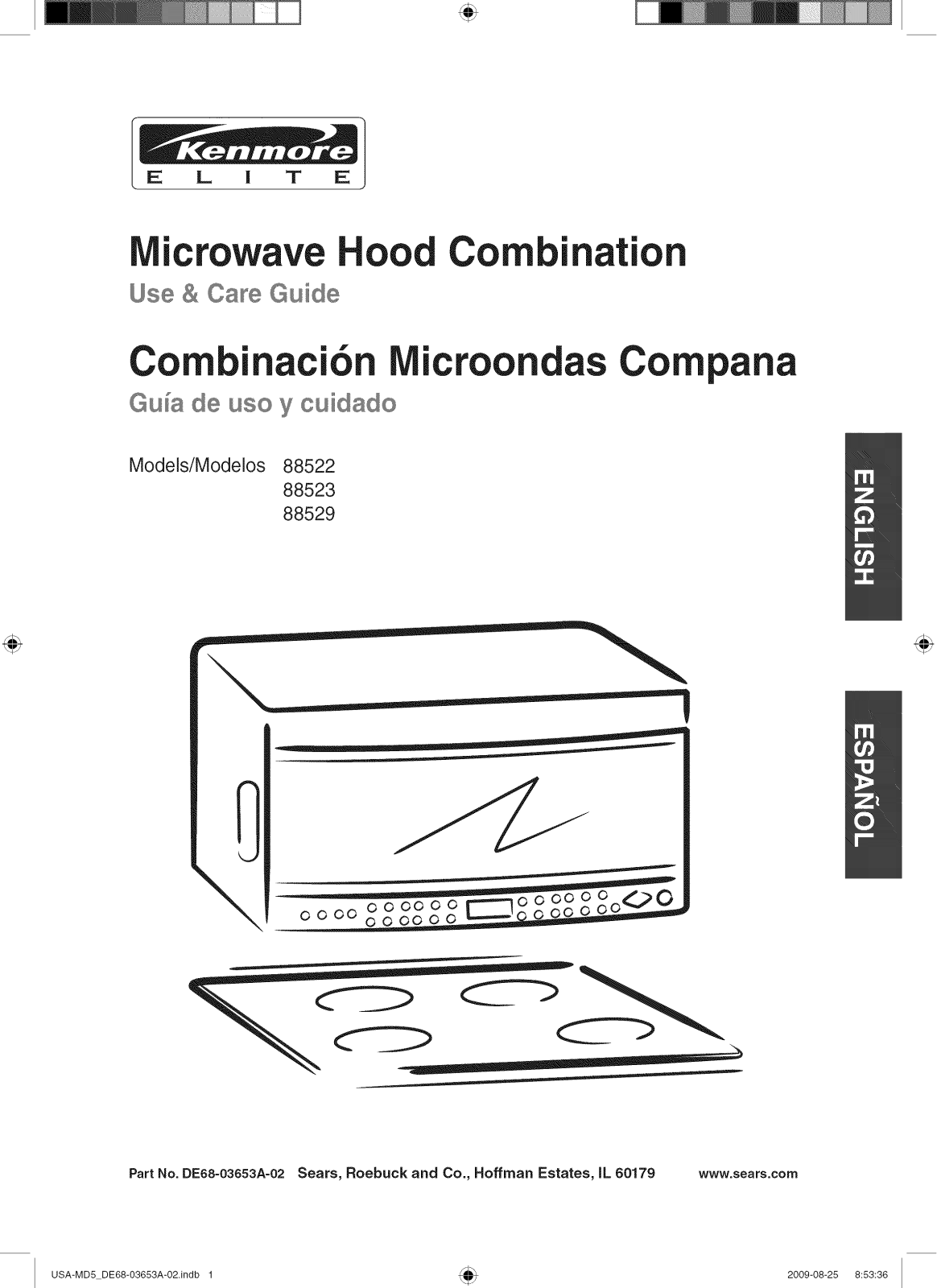 Kenmore Elite 40188522011, 40188522900, 40188523011, 40188523211, 40188523900 Owner’s Manual