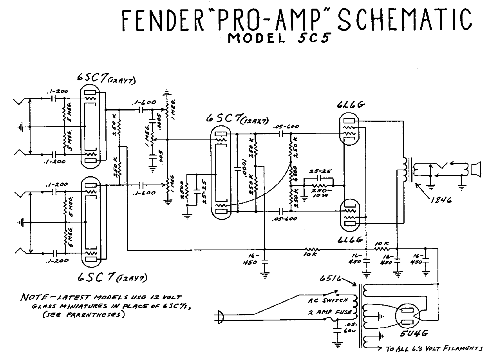 Fender 5c5 schematic