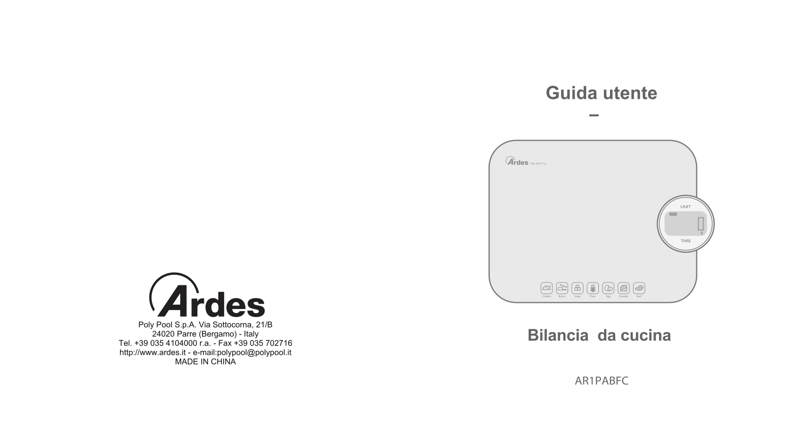 Ardes AR1PABFC User guide - ManualMachine.com