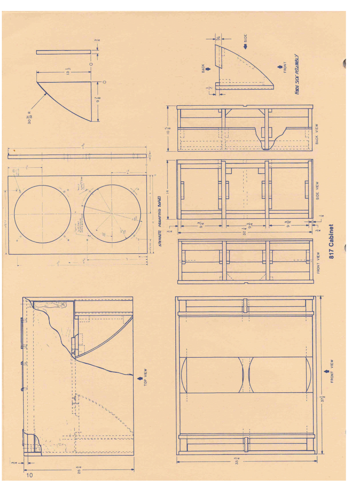 Altec 817 Service Manual