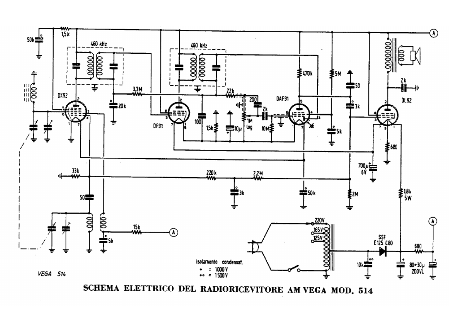 Vega 514 schematic