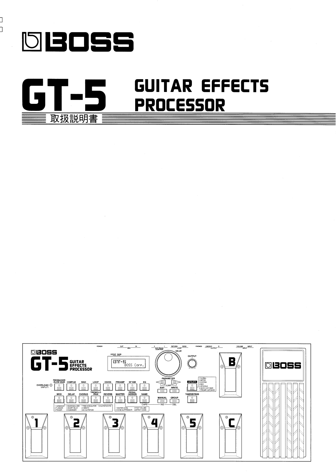 Roland GT-5 MIDI IMPLEMENTATION