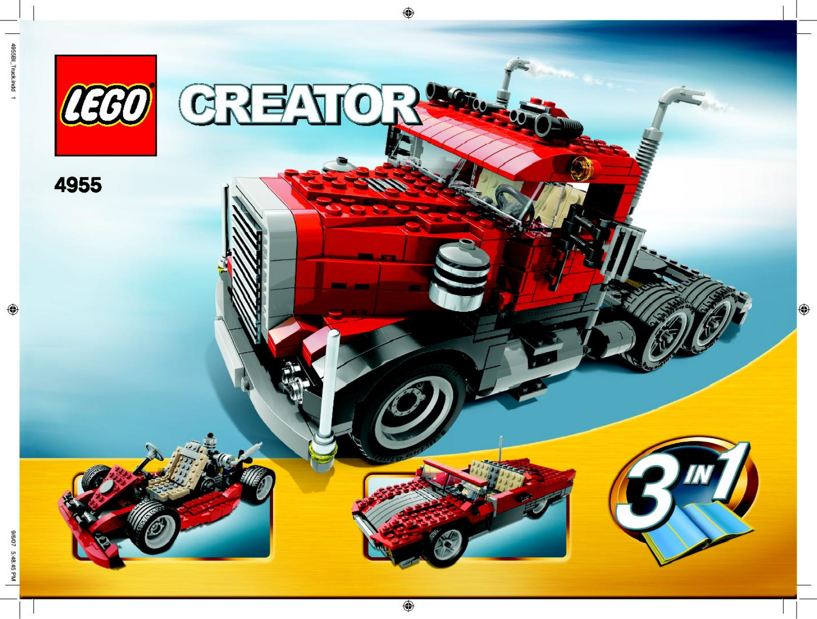 Lego CREATOR 4955 Instructions Manual