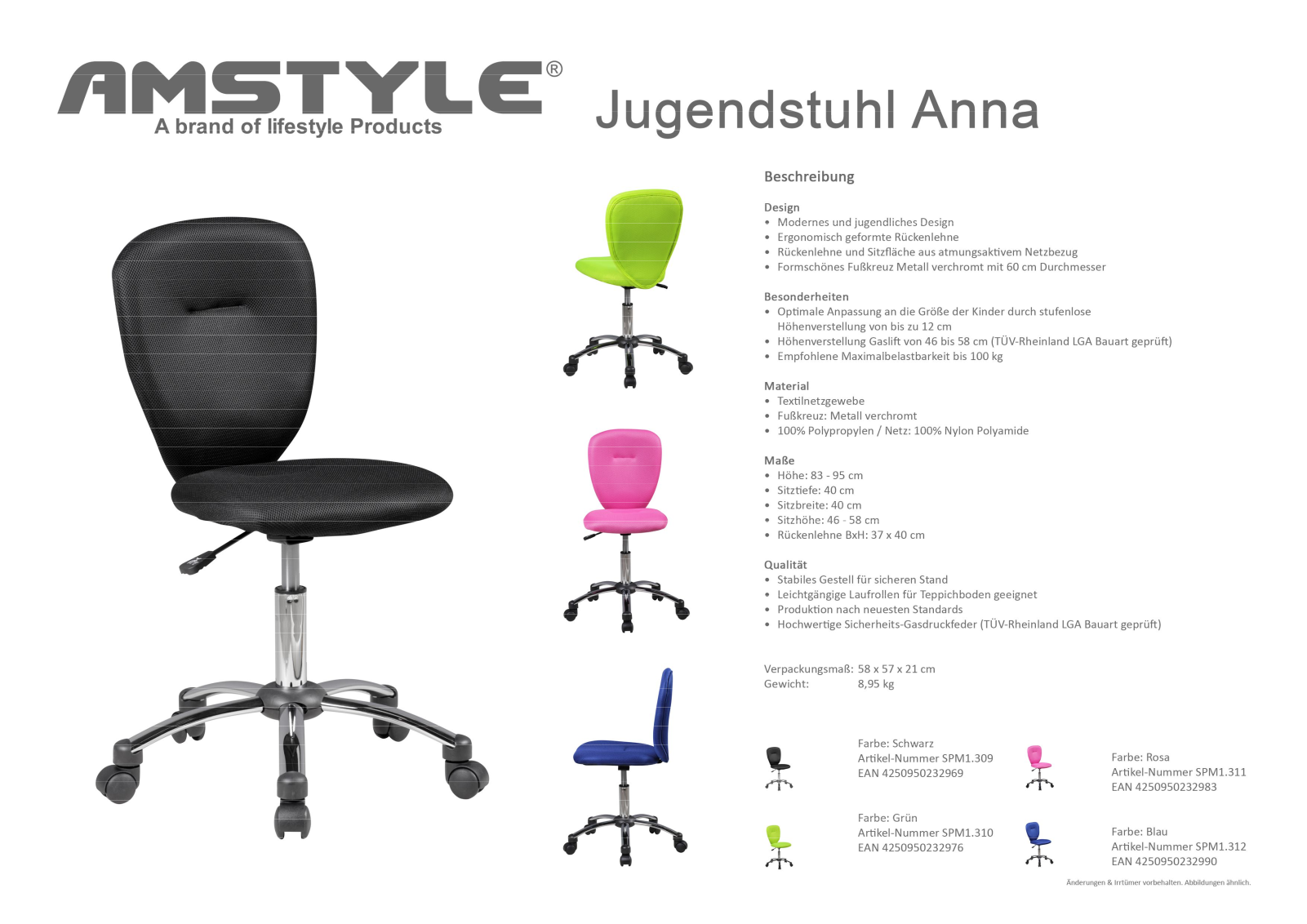 Amstyle Anna User Manual - ManualMachine.com