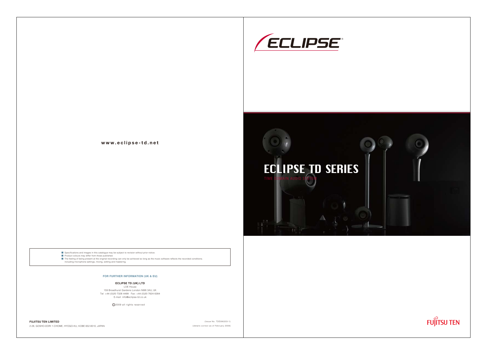 Eclipse ECLIPSE TD BROCHURE