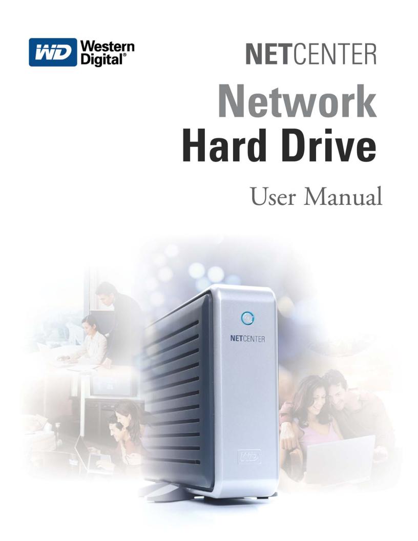 Western Digital WD NetCenter Network Hard Drive User Manual