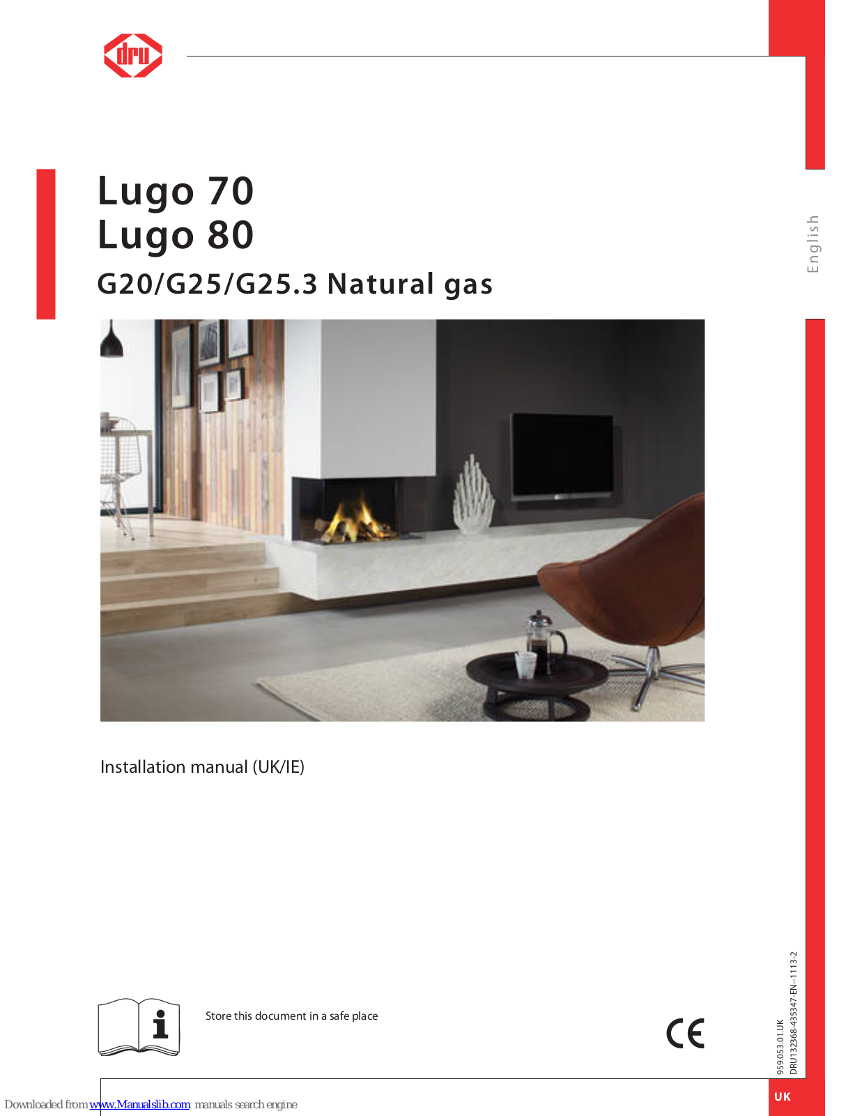 Dru Lugo 70, Lugo 80 Installation Manual