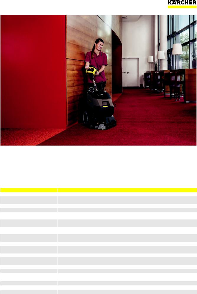 Karcher BRC 40/22 С Ep Datasheet