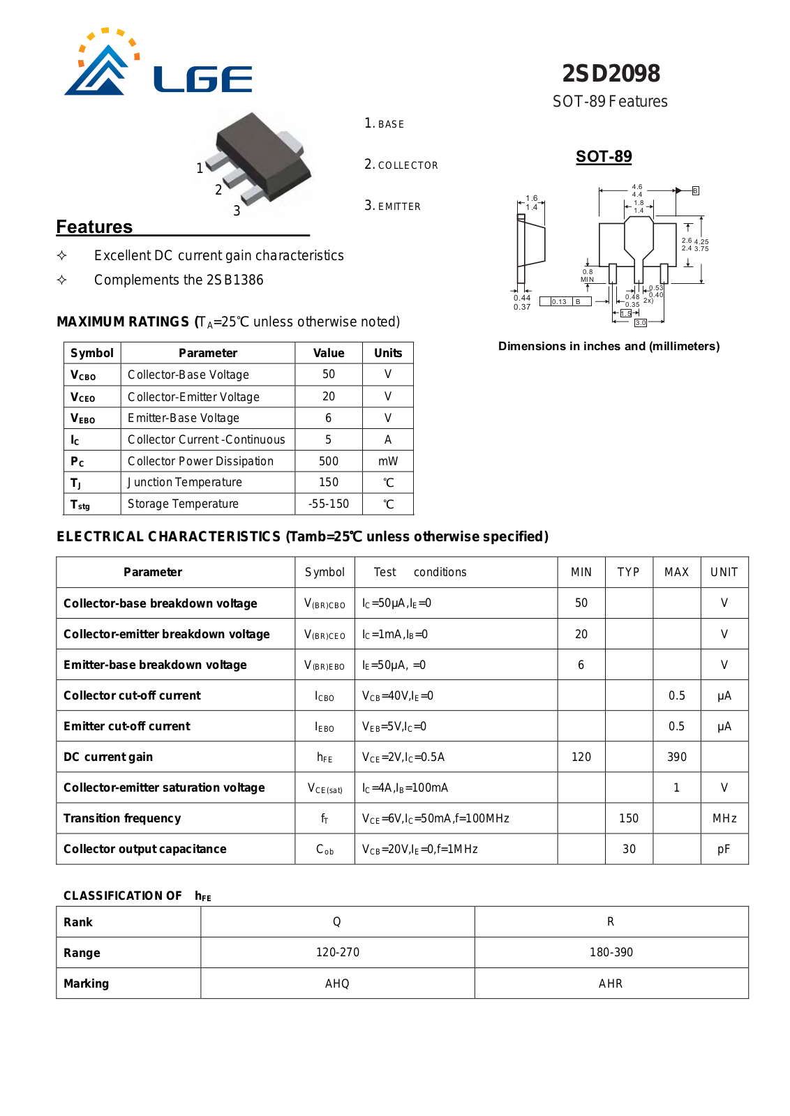 LG 2sd2098 Datasheet - ManualMachine.com