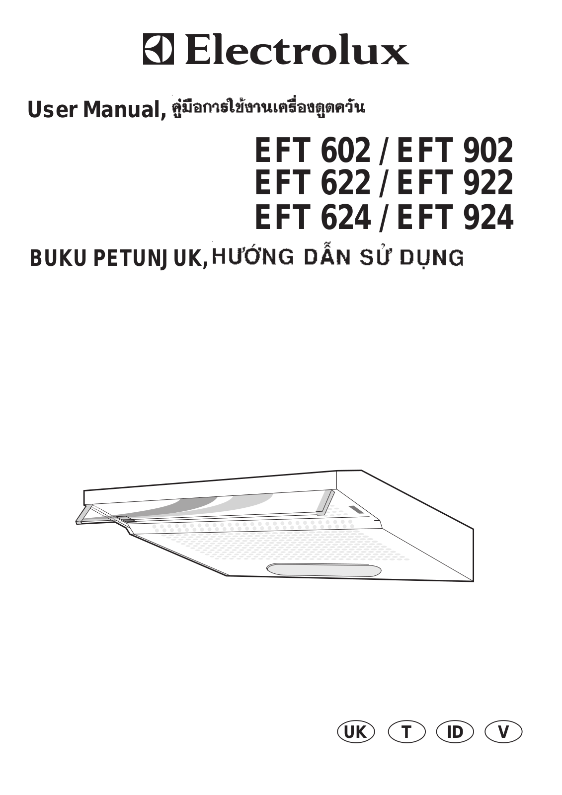 AEG EFT602SP, EFT922SP, EFT922B-SP, EFT924X, EFT622B/SP User Manual