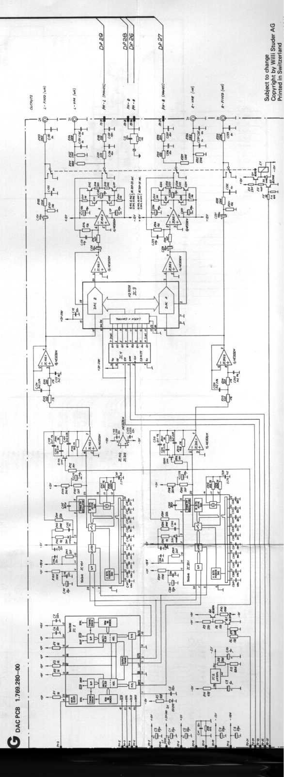 Revox B-225 Schematic