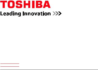 Toshiba HDWU130UZSVA, HDWU120UZSVA, HDWT140UZSVA, HDWU110UZSVA, HDWD110UZSVA User manual