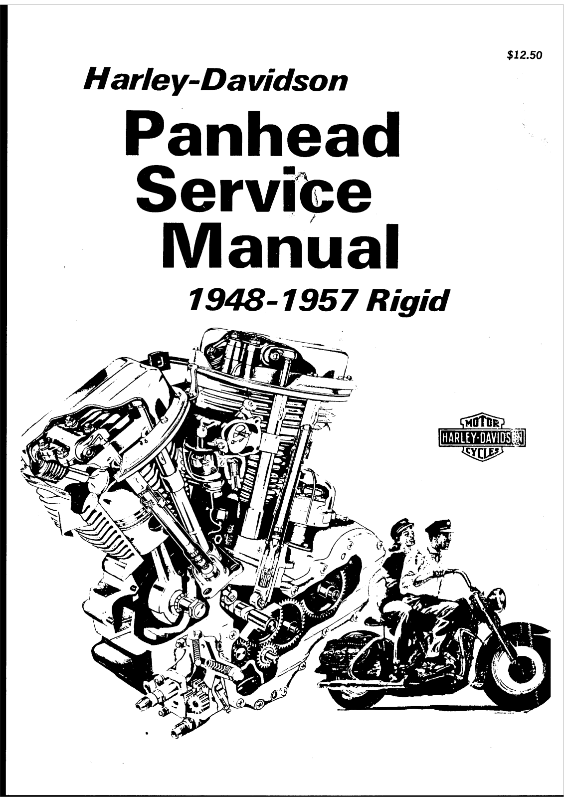 Harley Davidson Panhead 1948-1957 (2) Owner's manual