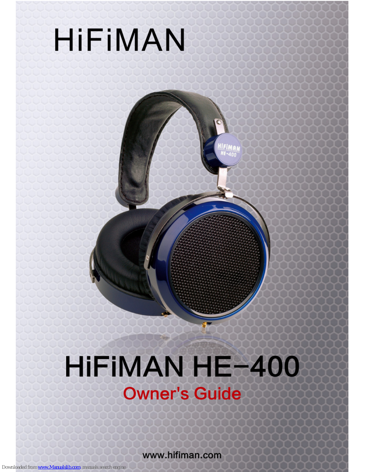 HiFiMAN HE-400 Owner's Manual