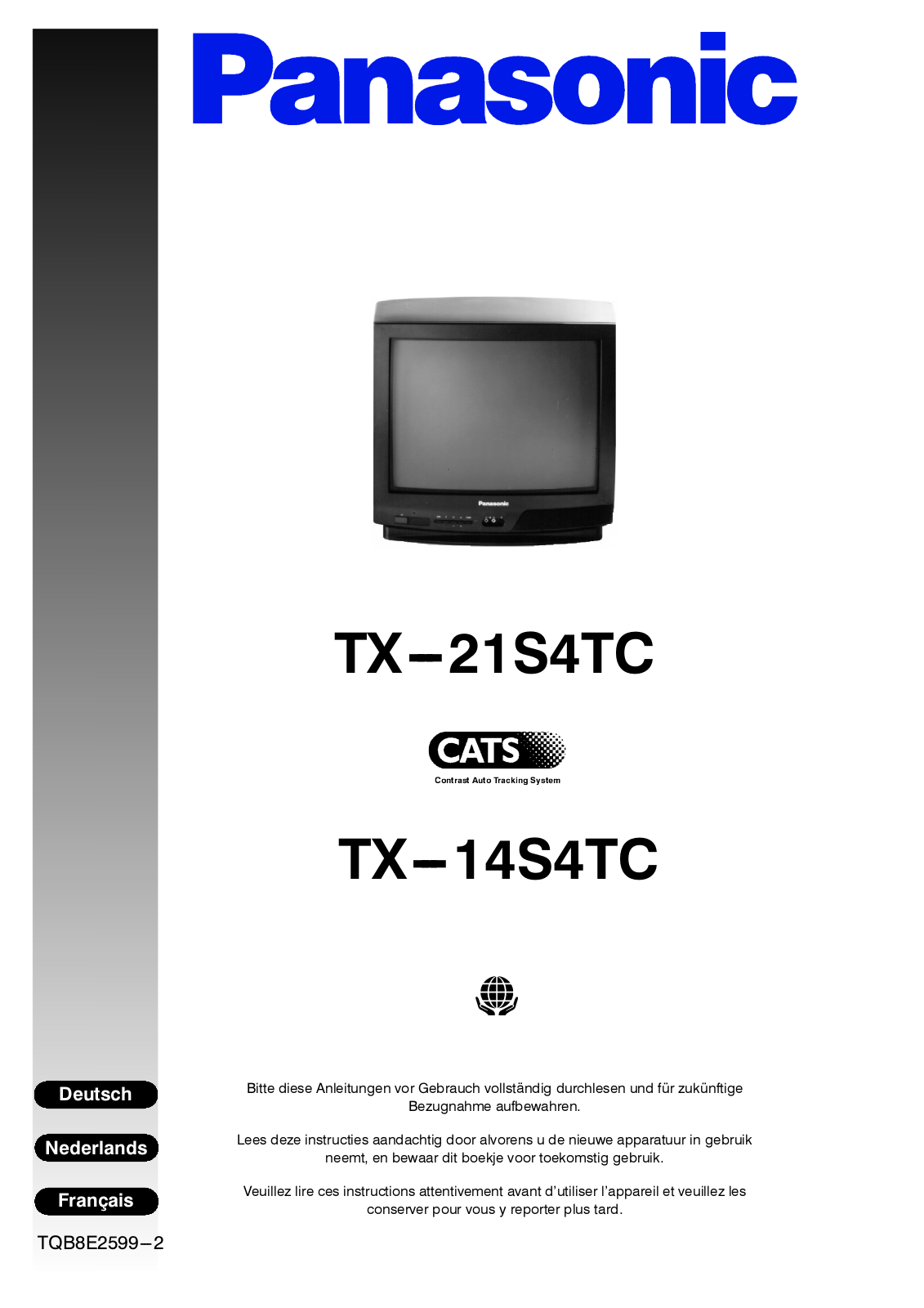 PANASONIC TX-21S4TC, TX-14S4TC User Manual