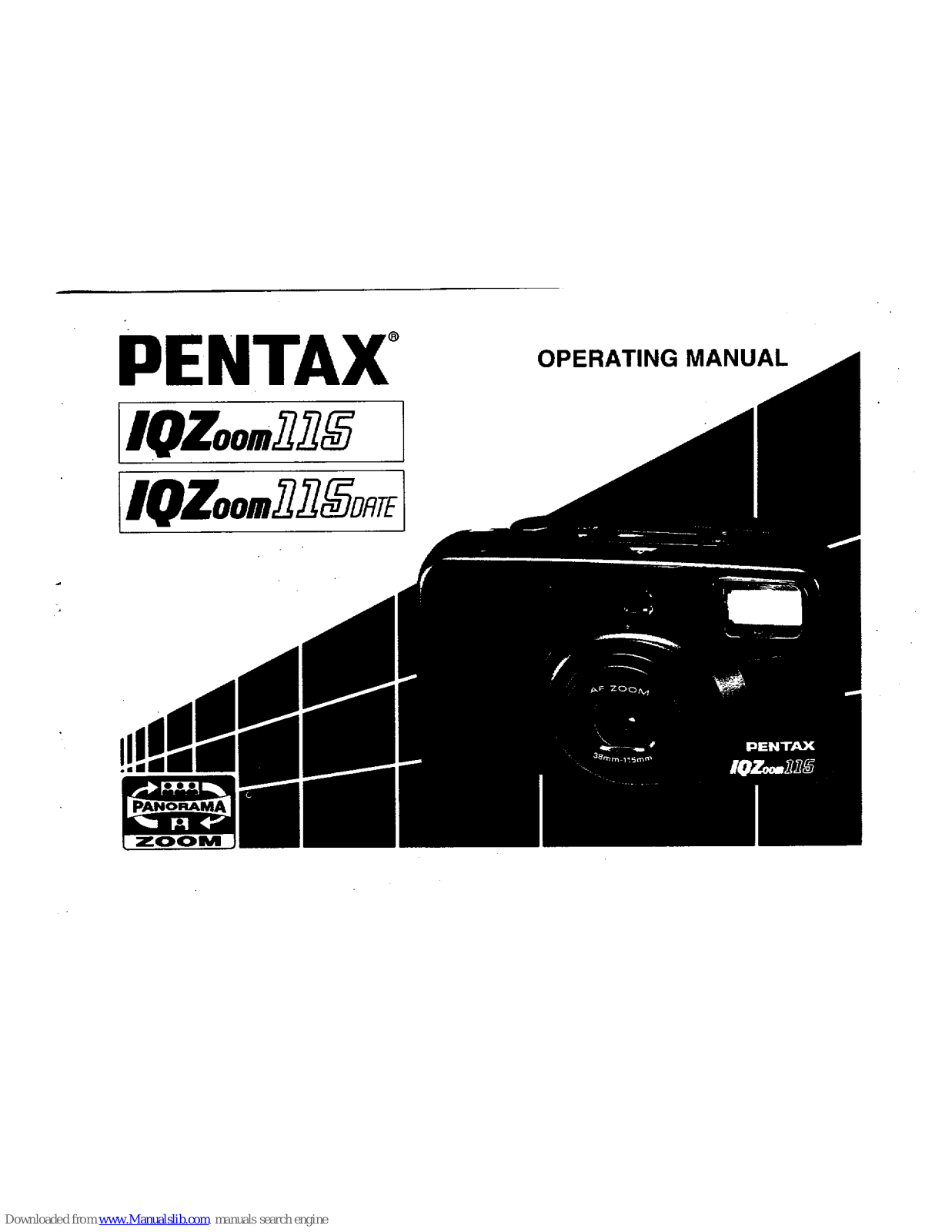 Pentax IQZoom 115 Date User Manual