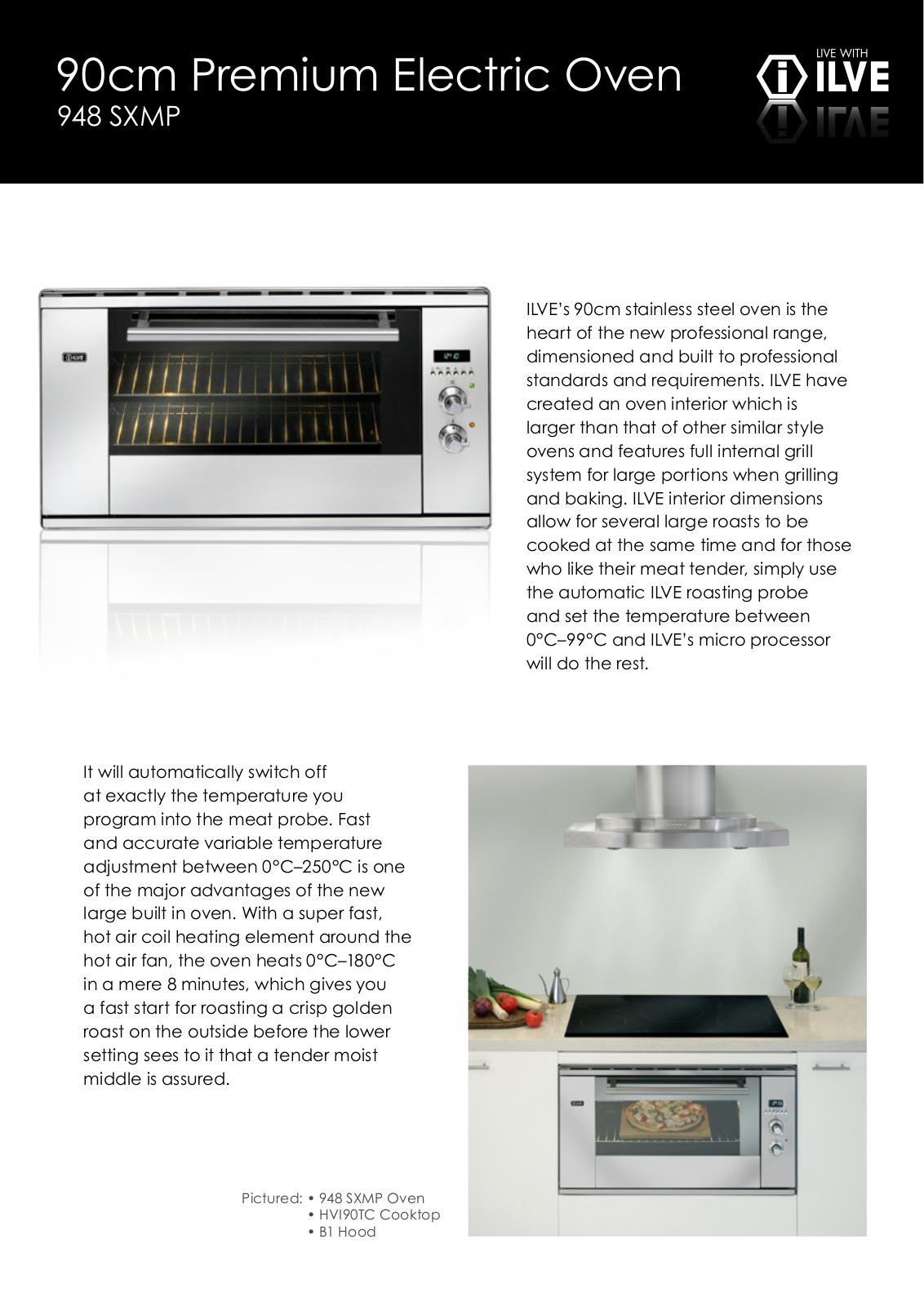 ILVE 948SXMPSS Product Sheet